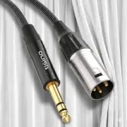 XLR to 1/4 Inch Turn-around Cables