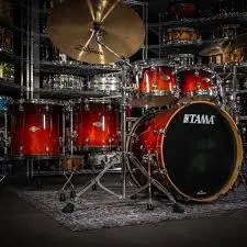 CIRCA 1970s TAMA SuperStar 7Pc Drum Kit