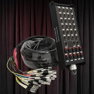 SEISMIC Audio 24/8 50Ft Snake