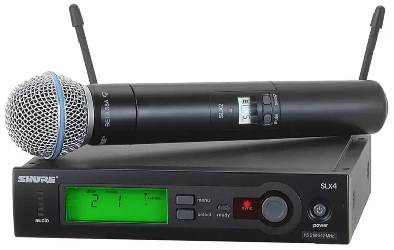 SHURE LXR2 Wireless Mic w/LXR4 Receiver