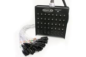 DigiFlex 75ft 32/8 Audio Snake. 32xXLR Inputs. 8x1/4" Return Outputs.