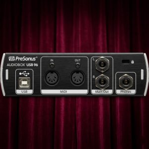 PRESONUS USB96 Audio Interface Rear Panel