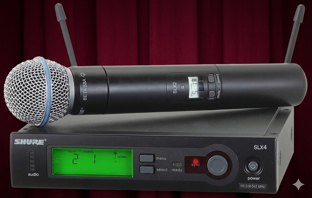 SHURE LXR Wireless Mic