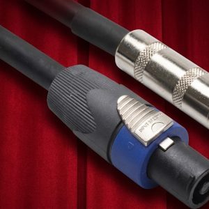 SPEAKON #4 to ¼ inch Speaker Cable.  50ft each