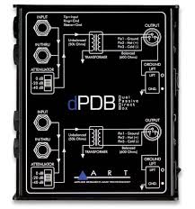 dPDP Passive DI Box Dual Channel_