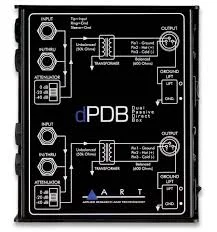 dPDP Passive DI Box Dual Channel_